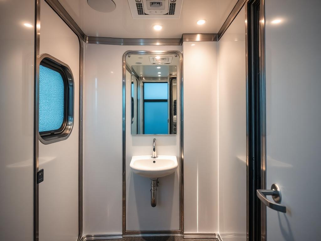 Luxury Restroom Trailers in Portland, MI